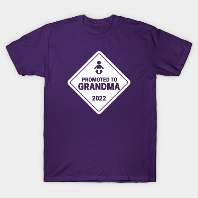 Promoted to Grandma Baby Announcement T-Shirt by hudoshians and rixxi